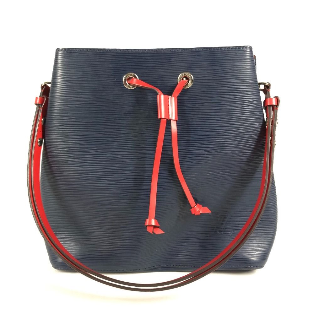 Louis Vuitton Shoulder Bag Neo Noe Epi Leather Navy