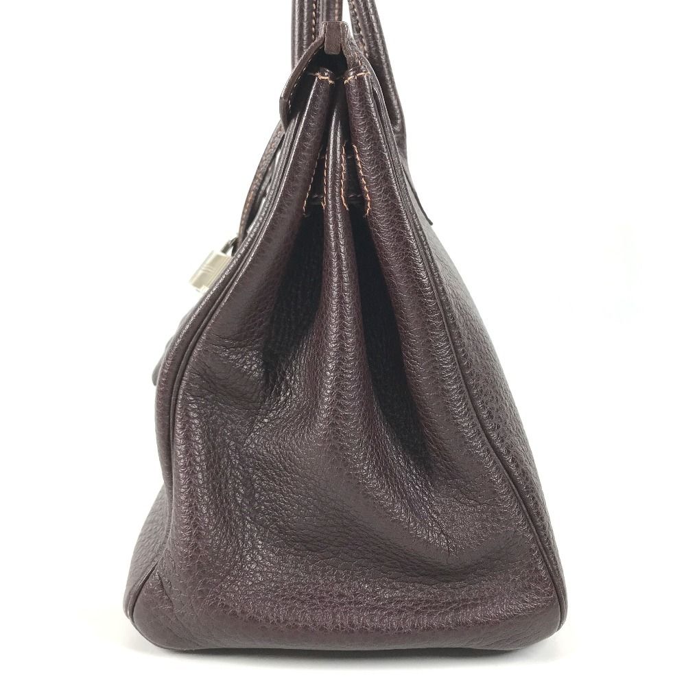 Hermes Handbag Birkin 30 Fjord Havana Brown — view 3