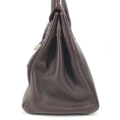 Hermes Handbag Birkin 30 Fjord Havana Brown — view 3