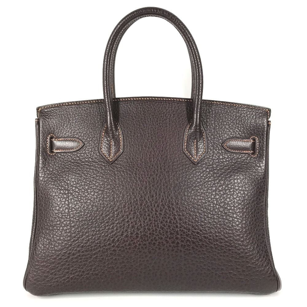 Hermes Handbag Birkin 30 Fjord Havana Brown — view 2