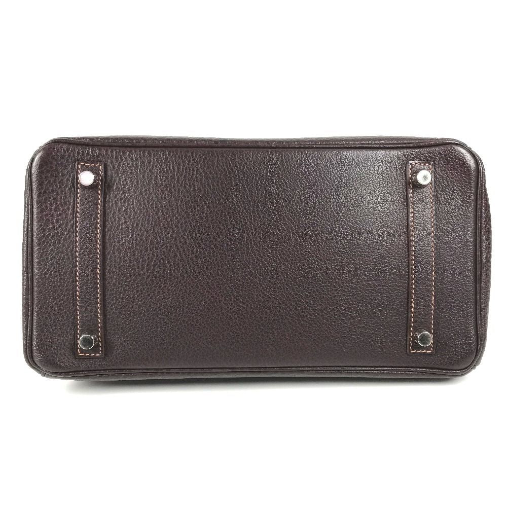 Hermes Handbag Birkin 30 Fjord Havana Brown — view 5