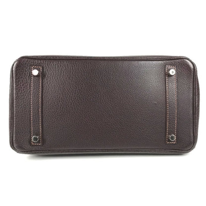 Hermes Handbag Birkin 30 Fjord Havana Brown — view 5