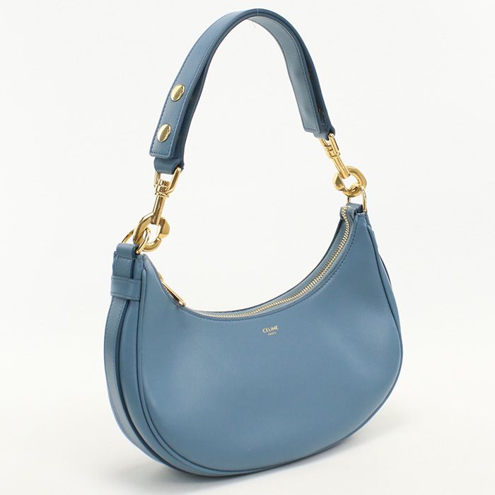 Celine Ava Strap Medium Shoulder Bag Leather
