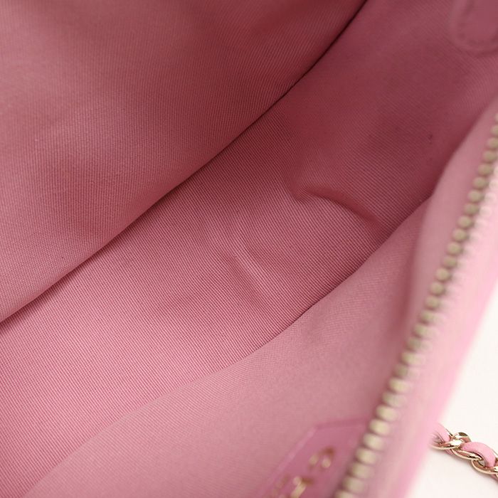 Chanel Small Hobo Quilted Shoulder Bag Lambskin — view 6