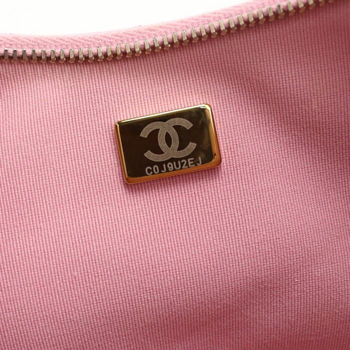 Chanel Small Hobo Quilted Shoulder Bag Lambskin — view 5