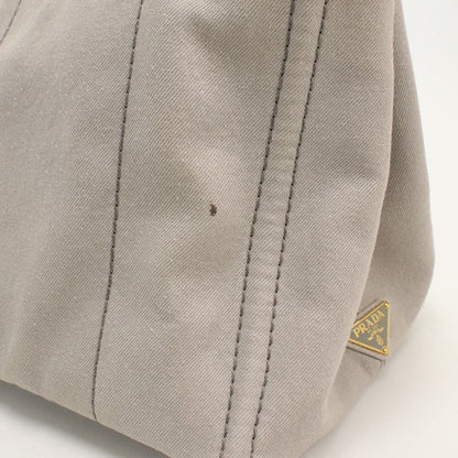 Prada 2-Way Canapa Tote Bag Canvas — view 7