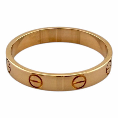 Cartier Mini Love Ring 18k Pink Gold — view 4