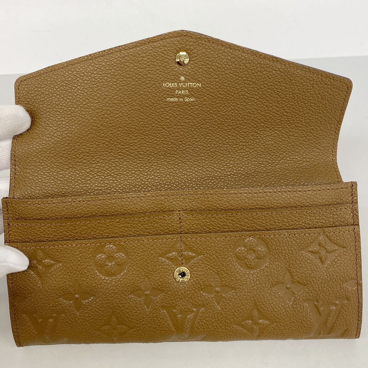 Louis Vuitton Wallet Monogram Empreinte Portefeuille Curieuse Averne — view 8