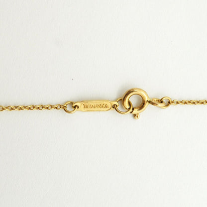Tiffany & Co Necklace Signature 18k Yellow Gold Diamond — view 4