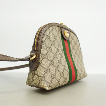 Gucci Shoulder Bag Ophidia Brown Gold — view 2