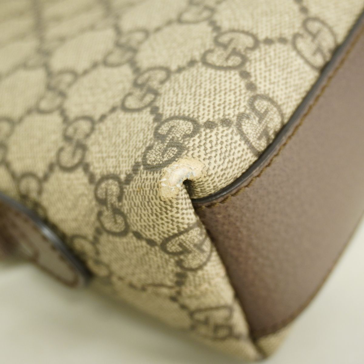 Gucci Shoulder Bag Ophidia Brown Gold — view 6