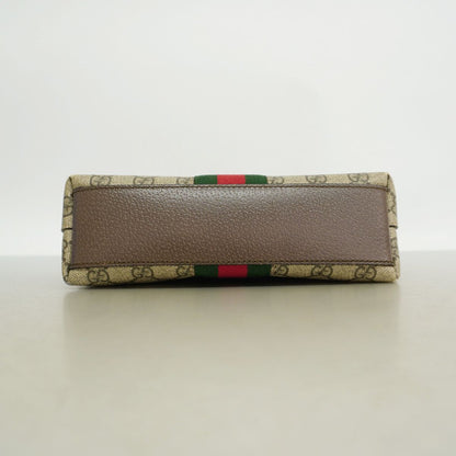 Gucci Shoulder Bag Ophidia Brown Gold — view 3