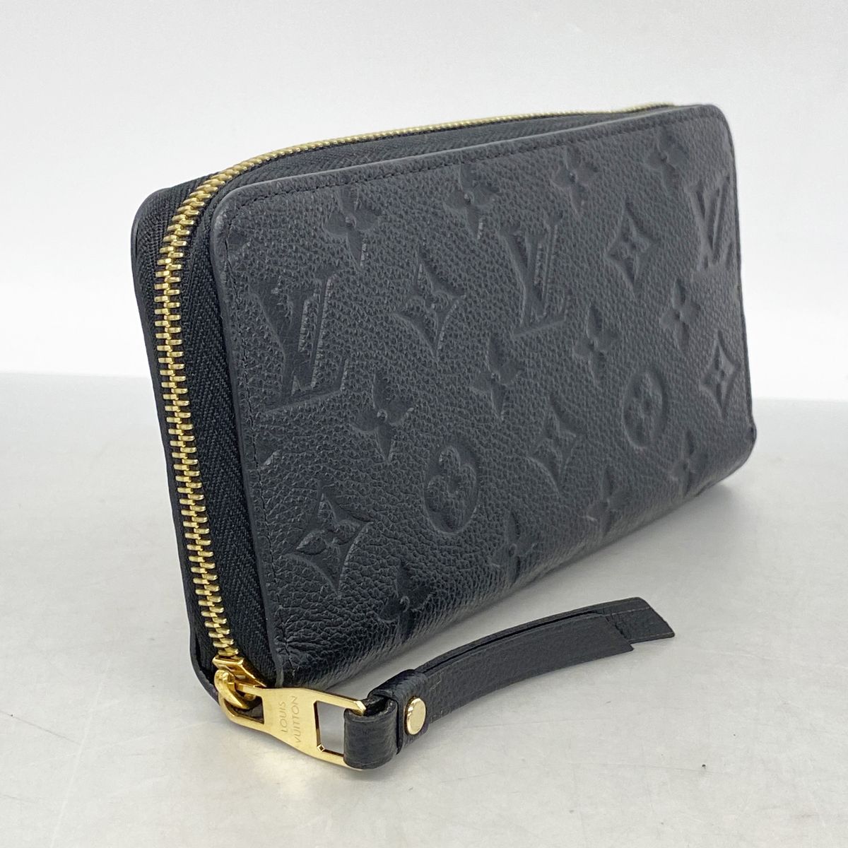 Louis Vuitton Wallet Monogram Empreinte Zippy Noir — view 2
