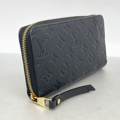Louis Vuitton Wallet Monogram Empreinte Zippy Noir — view 2