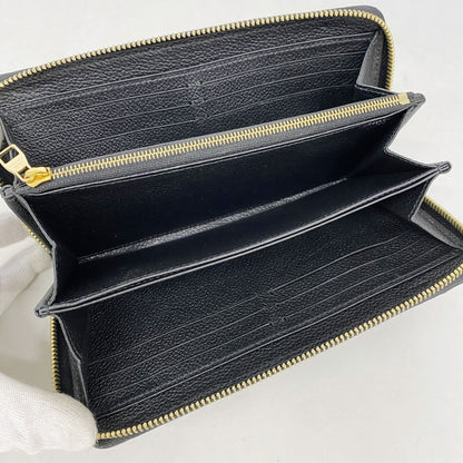 Louis Vuitton Wallet Monogram Empreinte Zippy Noir — view 3