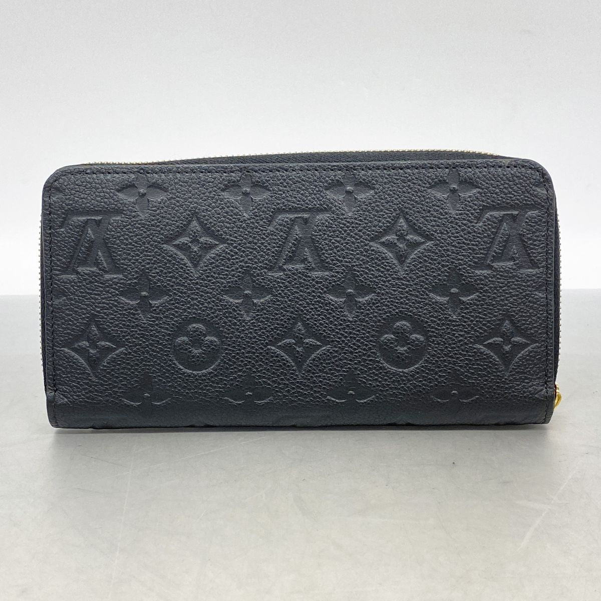 Louis Vuitton Wallet Monogram Empreinte Zippy Noir — view 7