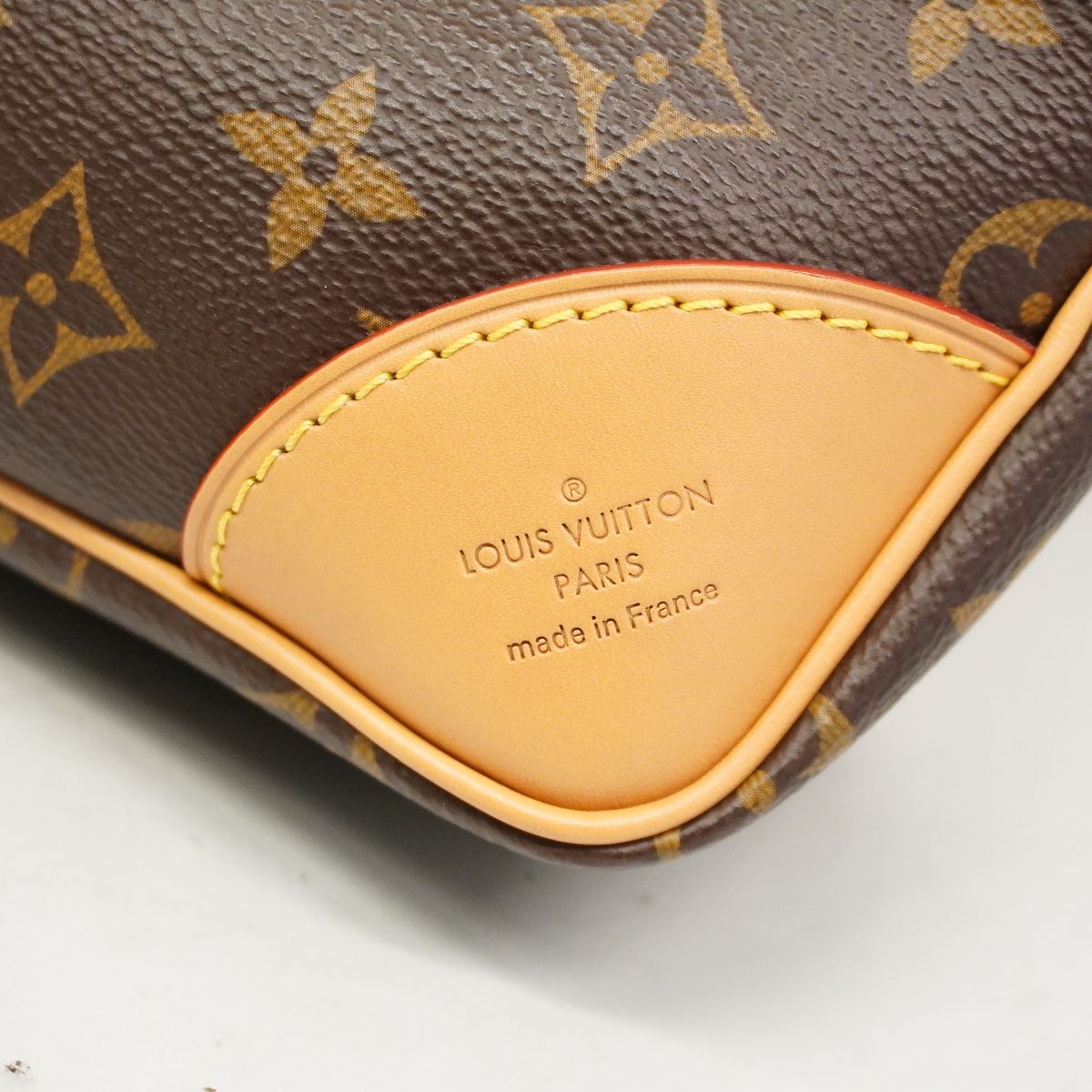 Louis Vuitton Shoulder Bag Monogram Odeon NM Brown — view 5