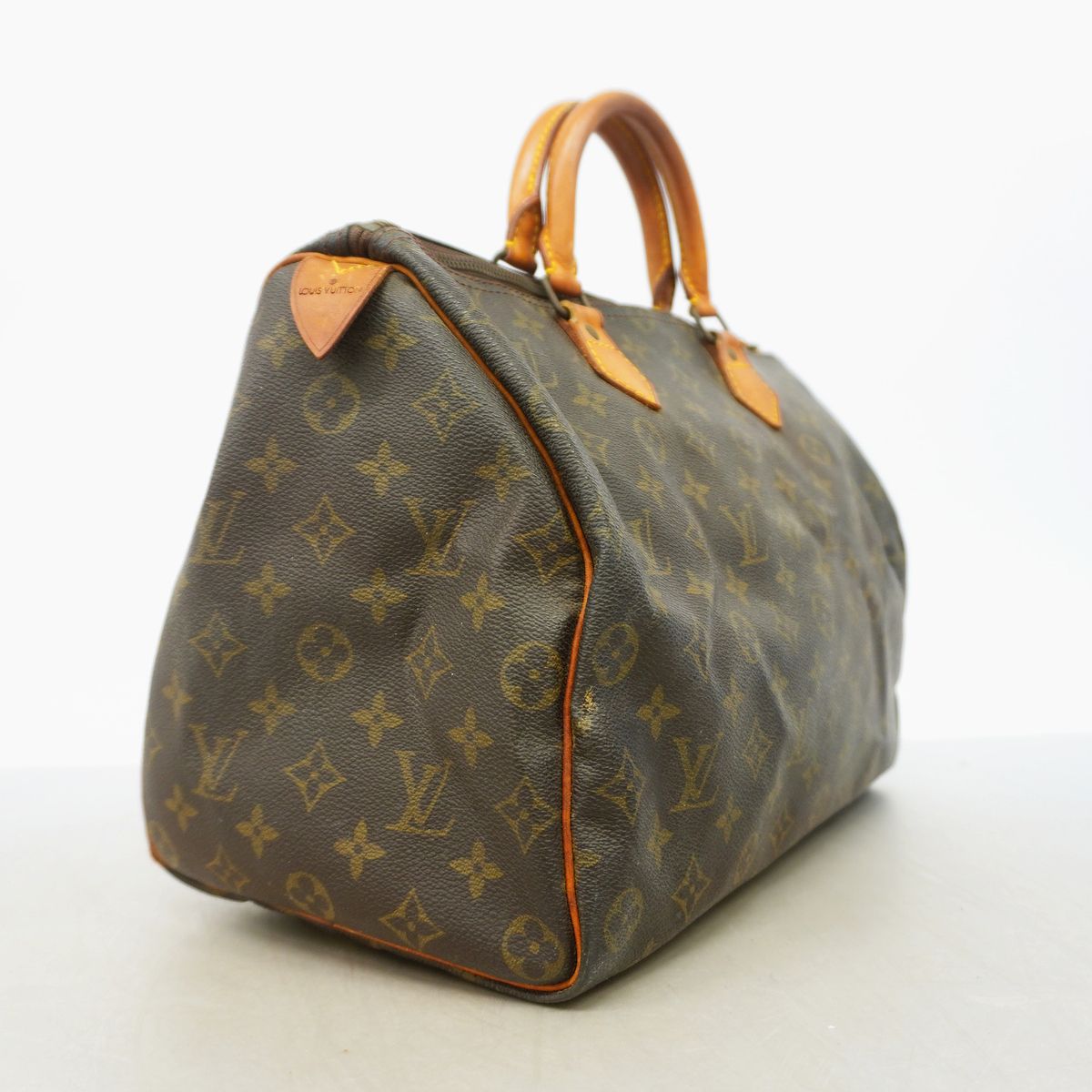 Louis Vuitton Handbag Monogram Speedy 35 Brown — view 2
