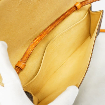 Louis Vuitton Shoulder Bag Monogram Pochette Twin GM Brown — view 4