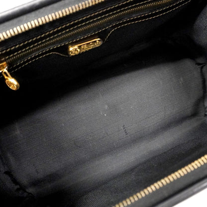 Fendi Handbag Pecan Black Brown Gold — view 4