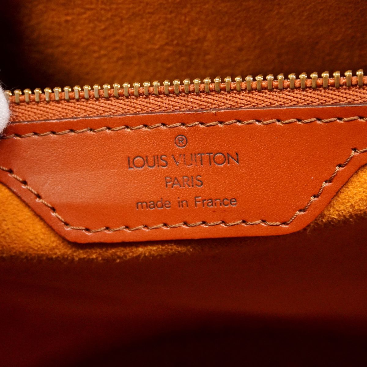 Louis Vuitton Shoulder Bag Epi Saint Jacques Shopping Kenya Brown — view 5