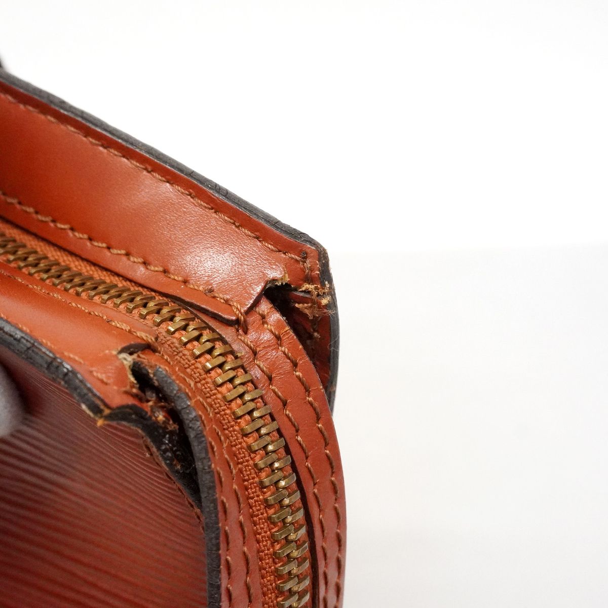 Louis Vuitton Shoulder Bag Epi Saint Jacques Shopping Kenya Brown — view 6