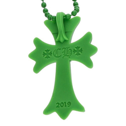 Chrome Hearts Rubber CH Cross Small CH Silicon Necklace — view 3