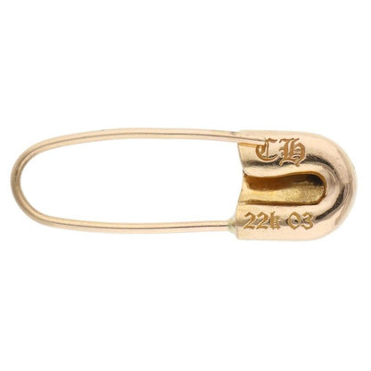 Chrome Hearts 22K Safety Pin Gold Earrings — view 3