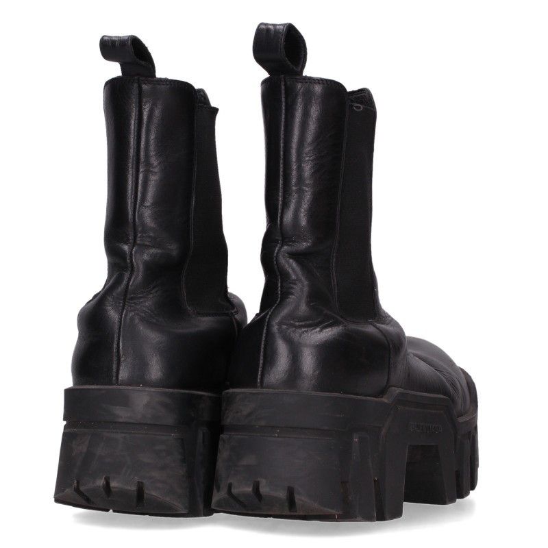 Balenciaga Bulldozer Boots Side Gore Leather — view 2