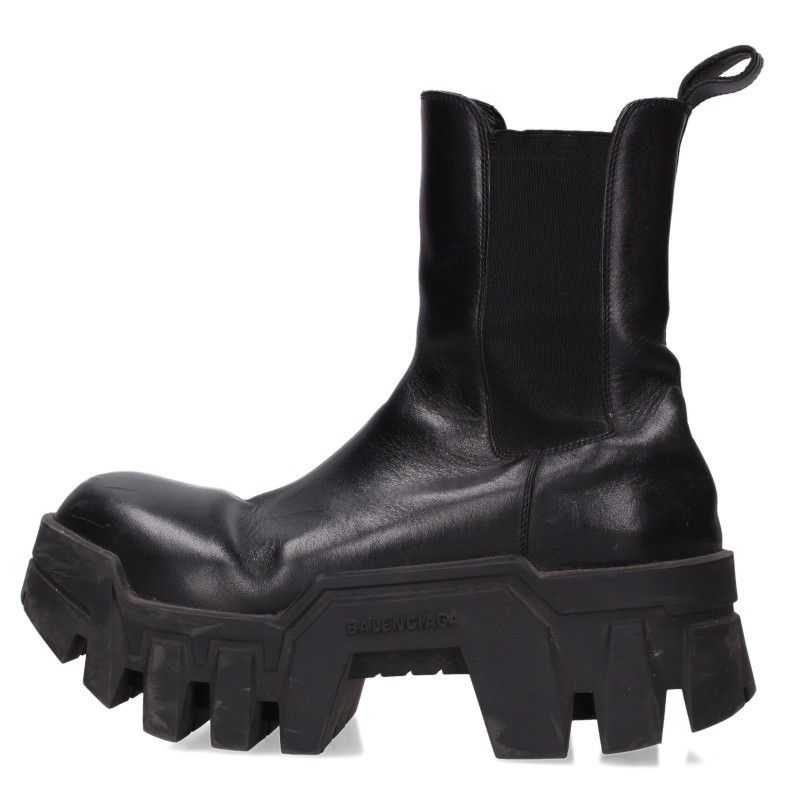 Balenciaga Bulldozer Boots Side Gore Leather