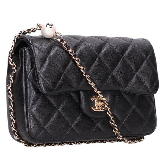 Chanel Quilted Lambskin Small Flap Shoulder Bag