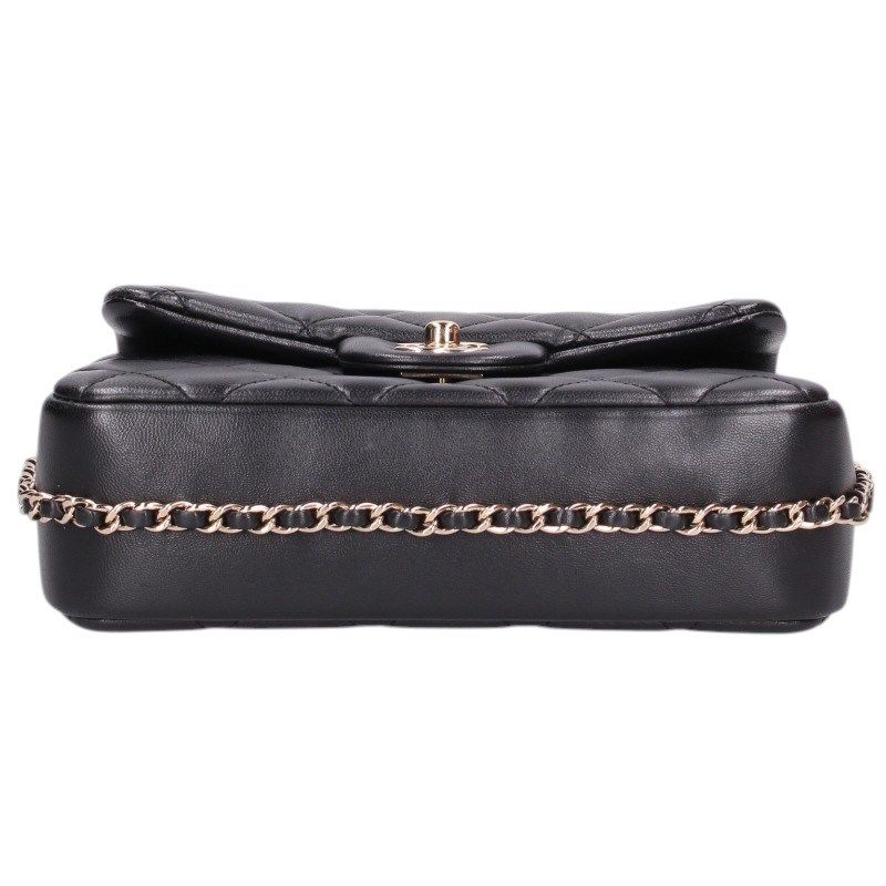 Chanel Quilted Lambskin Small Flap Shoulder Bag — view 4