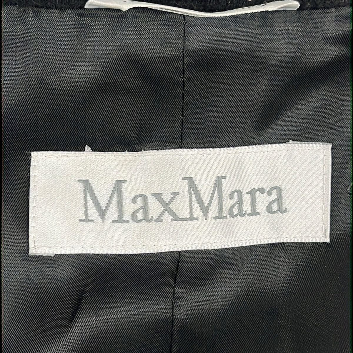 Max Mara Coat S Black 36 — view 3
