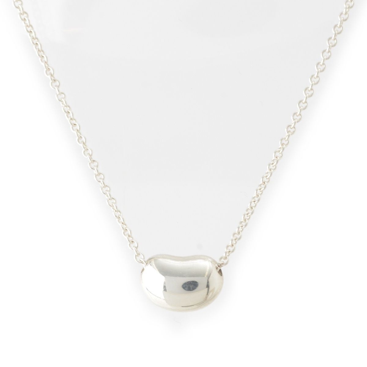Tiffany & Co Bean Necklace Silver — view 2