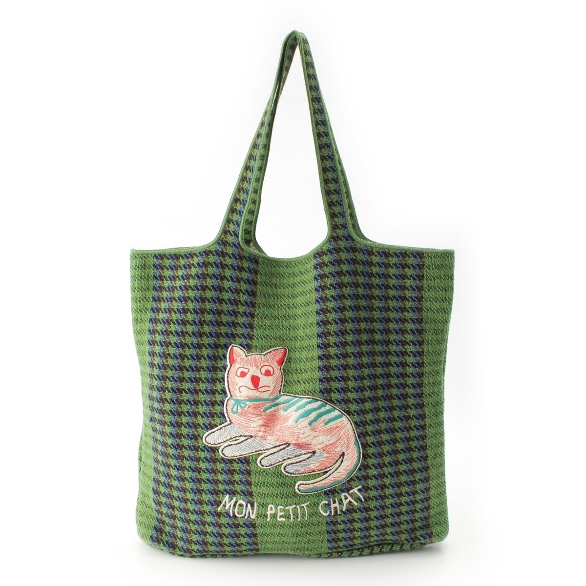 Gucci Alessandro Michele Collection Mon Petit Chat My Little Cat Wool Cat Tote