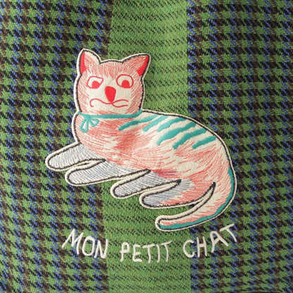 Gucci Alessandro Michele Collection Mon Petit Chat My Little Cat Wool Cat Tote — view 8