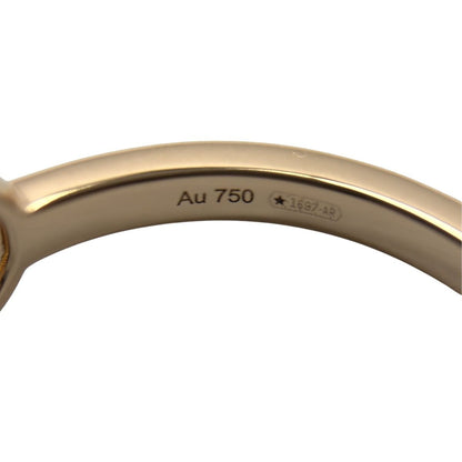 Gucci Horsebit 18k Pink Gold Diamond Ring — view 6