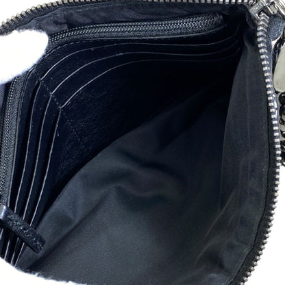 Gucci Interlocking G Wallet Multi Pouch Clutch Leather Black — view 6