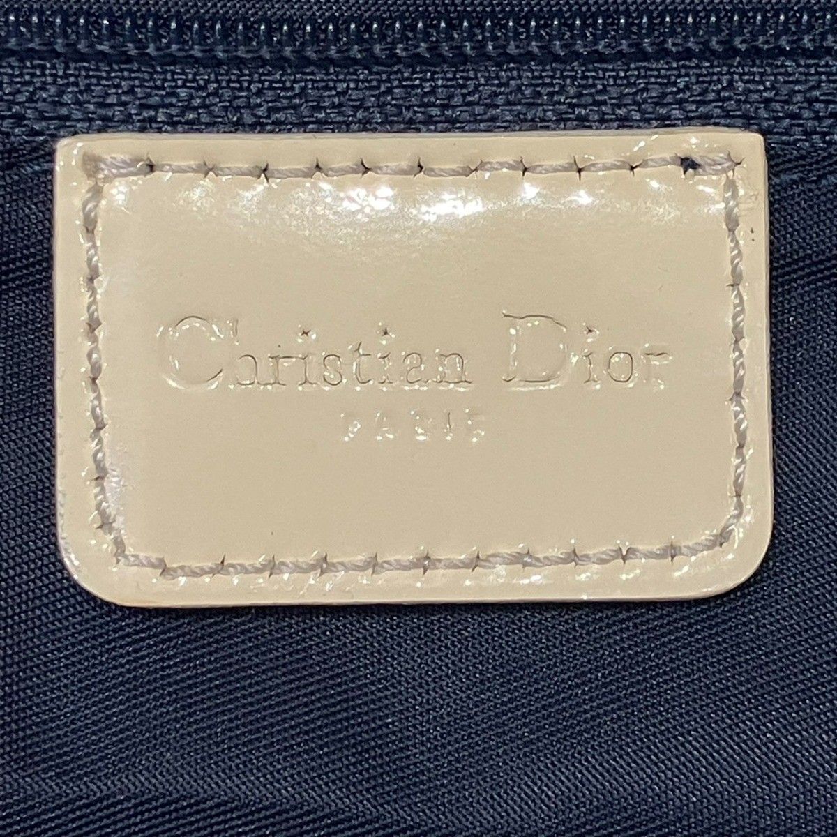 Dior Mini Boston Bag Trotter Leather — view 4