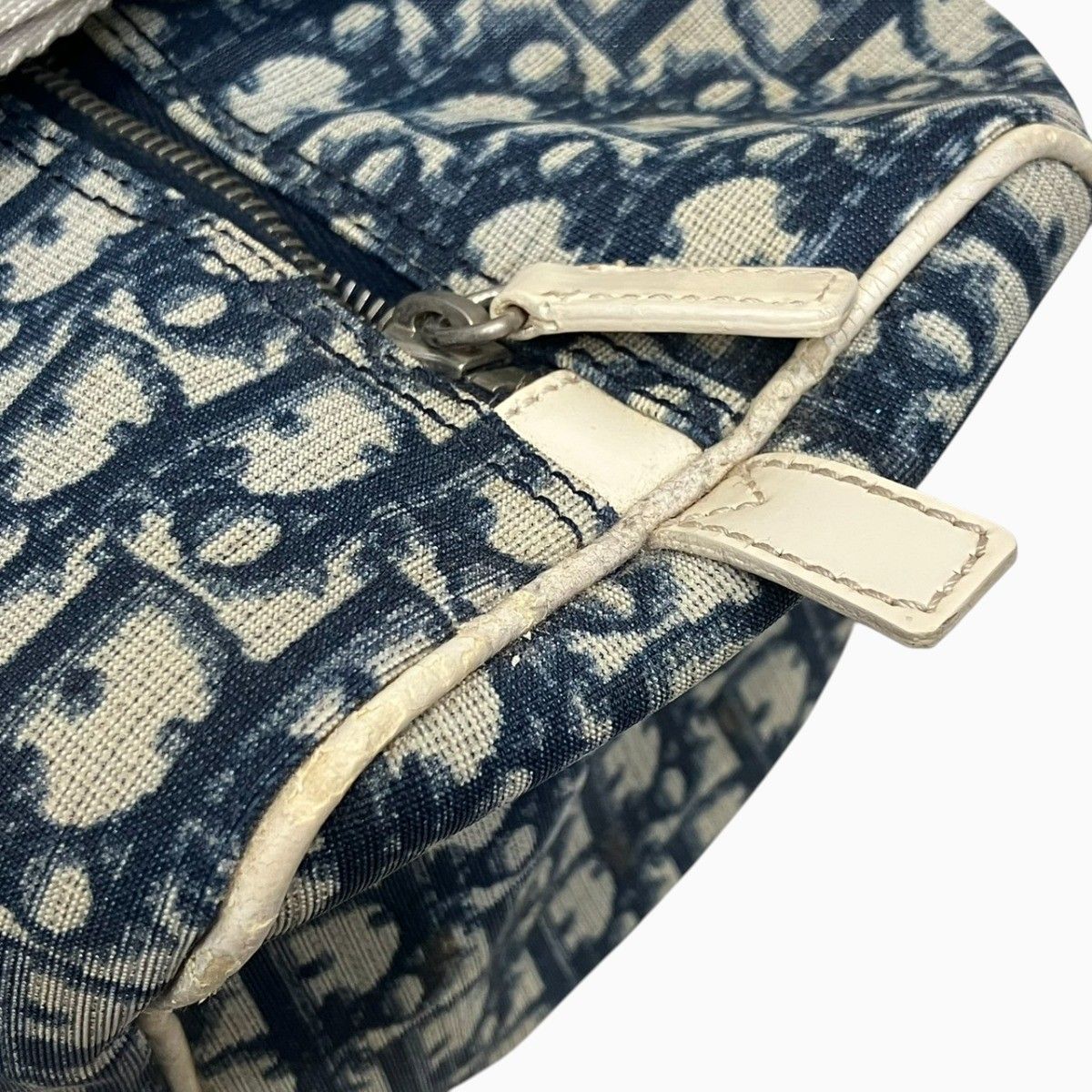 Dior Mini Boston Bag Trotter Leather — view 6
