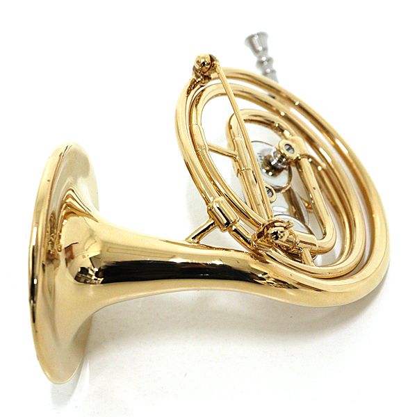 Louis Vuitton Brooch LV Symphony Horn Metal Gold Silver Rank — view 4