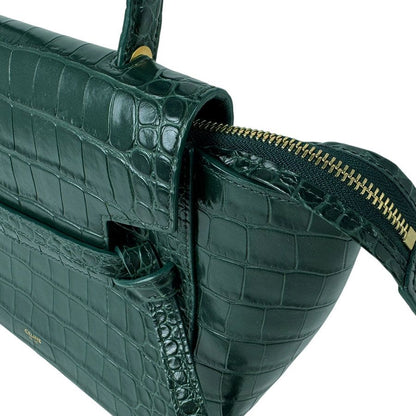 Celine Shoulder Bag Green — view 6