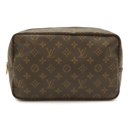 Louis Vuitton Monogram Trousse Toilette 28 Clutch Makeup Pouch Travel Multi