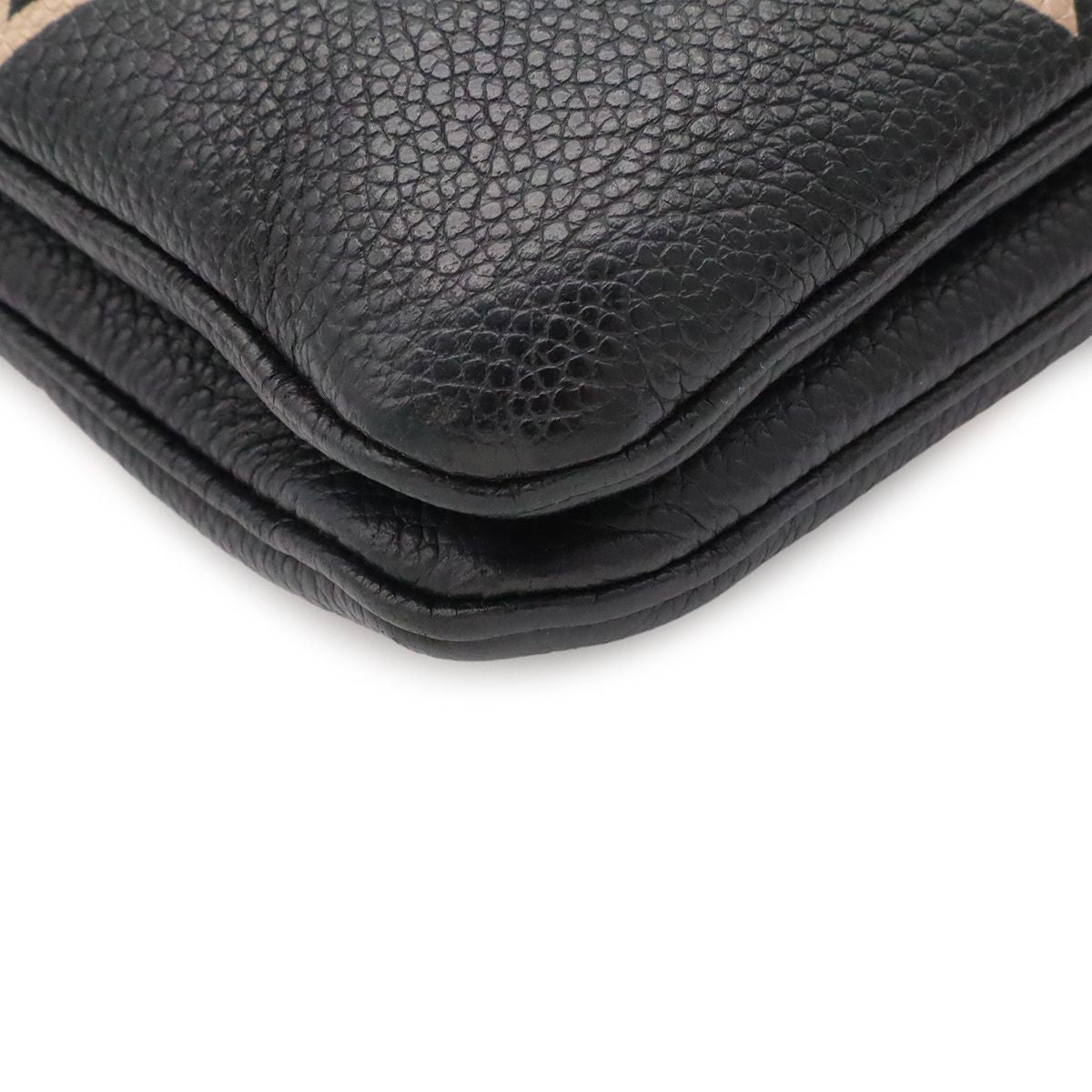 Louis Vuitton Monogram Empreinte Pochette Double Zip Shoulder Bag 2-Way Pouch — view 3