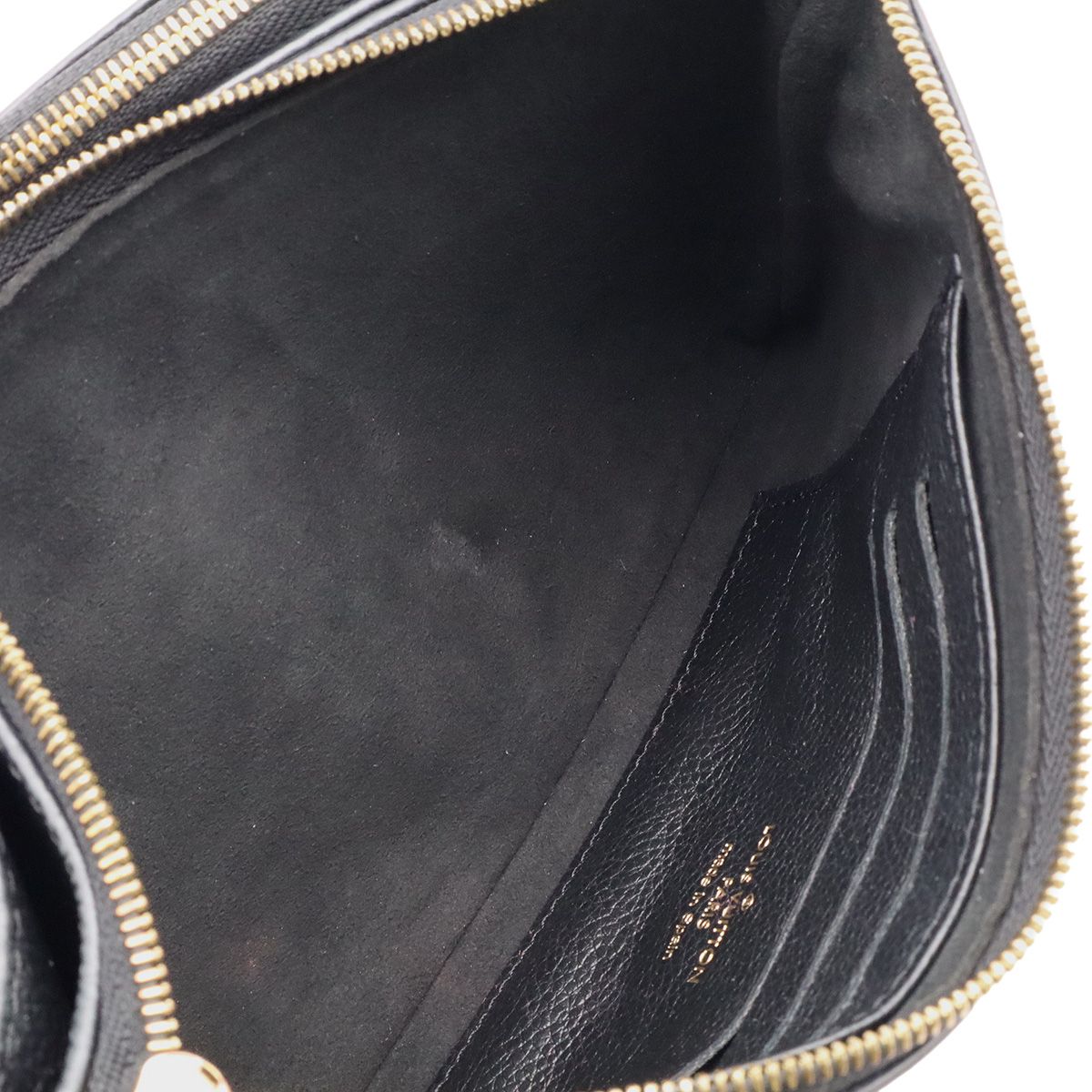 Louis Vuitton Monogram Empreinte Pochette Double Zip Shoulder Bag 2-Way Pouch — view 7