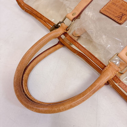 Louis Vuitton 100 Anniversary Isaac Mizrahi Vinyl Tote Bag Transparent — view 2