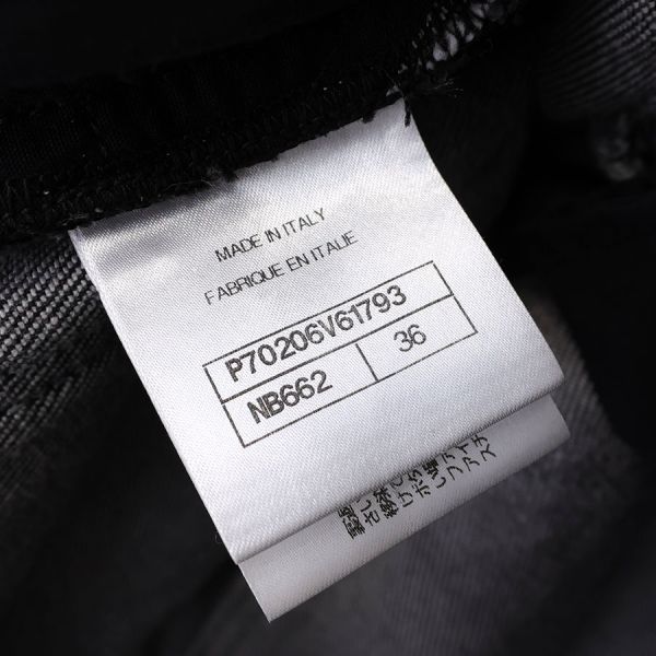 Chanel Denim Pants Black — view 8