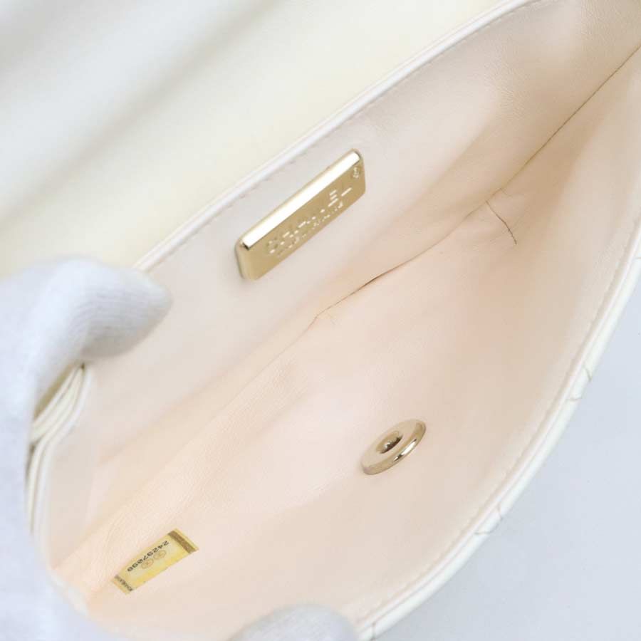 Chanel Shoulder Bag Cream — view 5