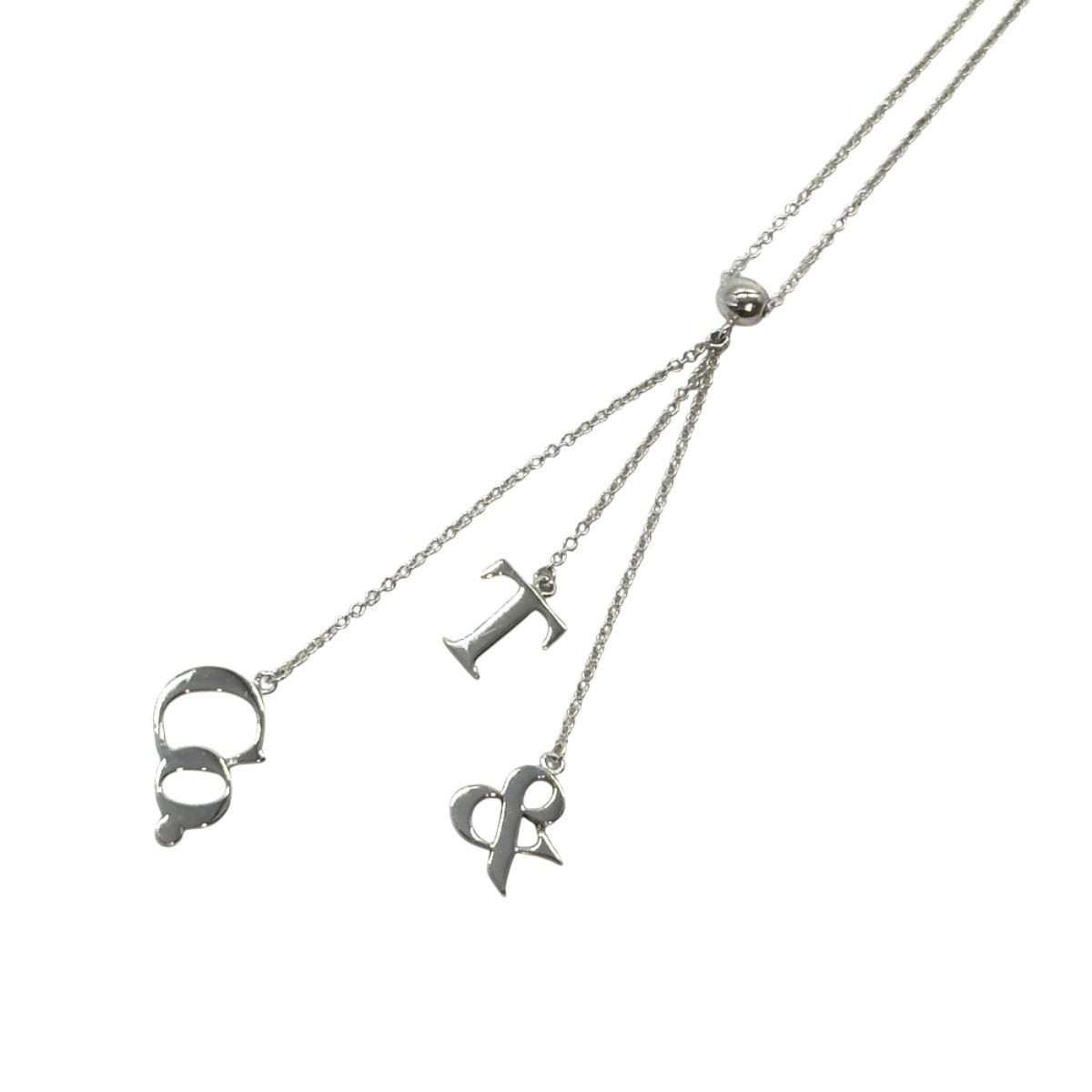 Tiffany & Co Swing Necklace T&Co Icon Logo 925 Sterling Silver
