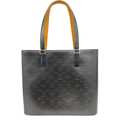 Louis Vuitton Wilwood Monogram Matte Leather Tote Bag Noir — view 3